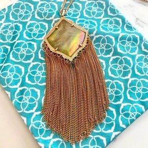 Kendra Scott Kingston Long Pendant Nec…